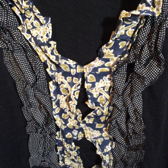 Anthropologie Deletta Printed Tuxedo Tee - Picture 5 of 6
